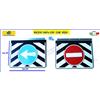 AUTOKIT Paraspruzzi Rimorchio Motoagricola Camion Paraschizzi Coppia serie Universale 2