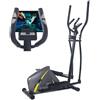 ISE Bicicletta ellittica magnetica 2 in 1 efficiente con resistenza magnetica