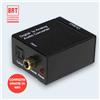 stereo Convertitore ottico digitale coassiale Toslink ad analogico RCA con cavo