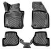 AUTOKIT Tappetini Golf 6 gomma 2008- 2012 set tappeti auto su misura antiscivolo in per