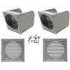 AUTOKIT BOX Portacasse Specifici per Panda 141 Young per altoparlanti stereo autoradio