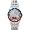 Timex Orologio Uomo TIMEX PEANUTS Q TW2W83300 GMT Acciaio Inossidabile Snoopy