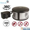 Plein Air Repellente ad Ultrasuoni a 360° per Topi Insetti Zanzare 400 mq Scaccia Ratti