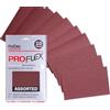 ProDec Advance Proflex - 10 fogli di carta abrasiva in ossido di alluminio ultra flessibile, resistente alle crepe, per levigare legno, vernice, gesso, stucco, metallo e altro, 230 x 140 mm