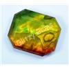 21,20 Ct Pietra Preziosa Ammolite Naturale Sciolta Simile All'Opale Doppio Raro