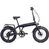 TORPADO BICI TORPADO ELETTRICA T305 BORA FOLDING E-BIKE PIEGHIEVOLE ALLUMINIO FAT 20" 7V