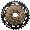 Shimano Pacco Pignoni Cassetta 7s MF-TZ500 SHIMANO 7 Velocita' 14-34 a Filetto MTB