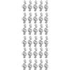 100 PCS Music Note Charms Jewelry Making Ciondolo Portachiavi Per Collane