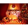 VERK GROUP LUCI ALBERO DI NATALE DA INTERNO MULTICOLORE 200 LED ILLUMINAZIONE 8 PROGRAMMI *
