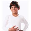 Leable 3 maglia manica lunga caldo cotone giro LEABLE da bimbo bimba bianco 209 237