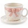 Giardini di marzo Portacapsule cialde caffe tazzone tazza in ceramica porta zucchero per bar casa