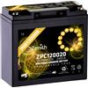 ZENITH ZPC120020 20A12V AGM BATTERIA ELEVATO SPUNTO AVVIAMENTO AUTO MOTO BOOSTER