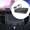 USB Vehicle DVD CD Player Compact Automotive Accessori Black Plug and Play