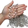 Belle Vous Pendenti per Lampadari Gocce di Cristallo Trasparenti (6pz) - Fili