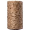 GARDENIX 140 m di filo di iuta in fibra naturale 4 mm - 100% biodegradabile - per fai da te, come decorazione, confezione regalo, come filo da imballaggio in fibra naturale per giardino (140 m di