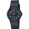 Casio LQ-24B-1B Orologio Cinturino in resina Quadrante Nero Quarzo Da Donna