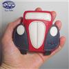 Quo Portamonete in Vera Pelle Forma di Auto antica FIAT anni 50 Clutch per cuffie