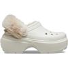 CROCS 208546-160-BEIGE STOMP LINED CLOG Ciabatte donna AI26