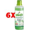Winni's 6 X Winni's Detergente Pavimenti Igienizzante 40 Lavaggi 1 Lt