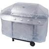 RIBIMEX - PRH09090X70 - Copertura Rettangolare per Barbecue - Eco Platinium - 90 x 70 x 70 cm