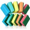 IDEA HOME Spugne Cucina Abrasive Ms. Kitchen, Densità Media, Set 10 Pezzi | Azione abrasiva intensa, per sporco ostinato, residui bruciati e grasso pesante, uso bagnato e asciutto