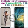 PELLICOLA IN VETRO TEMPERATO per HUAWEI P20, P20 Lite e P20 Pro trasparente