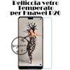 PELLICOLA IN VETRO TEMPERATO per HUAWEI P20, P20 Lite e P20 Pro trasparente