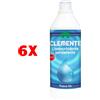 Clemente 6 X Clemente L'ammorbidente Persisente Fresco Blu 1 Lt