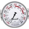 Escali AHG1 Termometro per grigliate dirette certificato NSF, gamma di gradi 40-290 C, argento