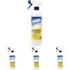 QUASAR PULITO STELLARE Quasar - Sgrassatore Extrarapido - Senza Aloni, Risciacquo Immediato, Profumo di Limone - 680 ml (Confezione da 4)