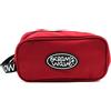 Ocean's Wave Beauty case WC realizzato con materiali resistenti all'acqua - colore bordeaux - misure 24,5 x 12,2 x 9 cm - Ocean's Wave, Granata, 24,5 x 12,2 x 9 cm, Casual