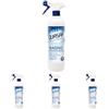 QUASAR PULITO STELLARE Quasar - Bagno Igienizzante - Anticalcare, Elimina i Residui di Sapone, Risciacquo Veloce - 680 ml (Confezione da 4)
