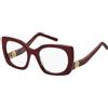 Marc Jacobs GAFAS MARC JACOBS - Modelo: MARC 810_ C: BURGUNDY/Eye size: 52 - Bridge size: 20 Cura della persona e salute