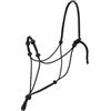 Weaver Equine Weaver Leather Silvertip Four Knot Rope Halter, Black