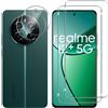 Lutree Vetro Temperato Realme 12 Plus 5G 4G 2+2 Pellicola Schermo Fotocamera 9H HD