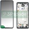 Samsung Display LCD Originale per Samsung A525/A526 Service Pack con frame blu A52