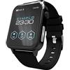S1MPL0 SIMPLO - Smartwatch Uomo e Donna - Monitoraggio Salute e Fitness | ECG portatile combinato con PPG - Saturimetro | SIMPLO premium senza costi per un anno - monitoraggio salute da un medico 24/7