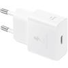 Samsung EP-T2510N Caricatore originale da 25W, Porta USB-C (Senza Cavo), Bianco