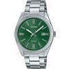 Casio Orologio da uomo al quarzo verde scuro CASIO Collection MTP-1302D-3AJF dal Gi...