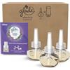 Glade Liquido Elettrico Profumatore per Ambienti, Lavanda, 3 Ricariche | Fino a