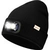 Does not apply LED Cappello Illuminato Con Luce, 2 in 1 Super Luminoso Cappello Berretto Da Cor