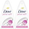 Dove Gel doccia Cura floreale Pulizia delicata per una pelle morbida, 720 ml (Confezione da 2)
