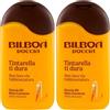 Bilboa Doccia Oil Beta-Carotene, Tintarella Ti Dura, Non Lava Via l'Abbronzatura, Effetto nutriente, Dermatologicamente testato, 220 ml (Confezione da 2)