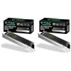 V-TAC Alimentatore per Strisce LED Professionale 120W 12V 10A - Trasformatore in Metallo per Apparecchiature Elettroniche, Telecamere, Schermi - Ultra Sottile - AC:85-265V (Confezione da 2)