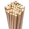 Chinchilla® Legno rotondo | 50 pezzi | Bastoncini di legno | Bastoncini di legno 6 x 300 mm | perfetti per arte, artigianato e decorazioni (Confezione da 6)