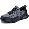Skechers Men's Skech-Air Envoy Emissary Slip-in Sneaker, Scarpe da Ginnastica Uomo, Grigio e Nero, 41 EU Larga