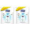 Mantovani - Sapone Liquido Mani Neutro Ipoallergenico, Fragranza Gardenia, con Vitamina E e Collagene Vegetale, Ecoricarica 750 ml (Confezione da 2)