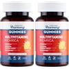 Vitarmonyl Gummies Multivitamine Ricarica - Integratore Difese Immunitarie - Multivitaminico per l'Energia e il Recupero - Caramelle Gommose al Gusto Limone - 10 Vitamine e Zinco - 30 Gummies - Vitarmonyl