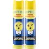Orphea Spray contro Mosche, Zanzare e Cimici, Con Estratto di Eucalipto - 400 ml (Confezione da 2)
