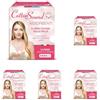 COTTON SOUND ULTRA ALI GIORNO Assorbenti con Cotone 12 Pezzi, 100% Cotone Idrofilo, Ipoallergenici, Dermatologicamente Testati, Super Assorbenti, Tecnologia Multistrato, Made in Italy